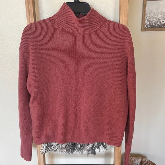 lululemon athletica Mauve Turtleneck Sweater - Picture 1 of 4